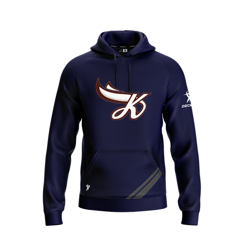 [FOLHSMNV-YXS-LOGO2] Decker Summit Hoodie (Youth XS, Navy, Logo 2)