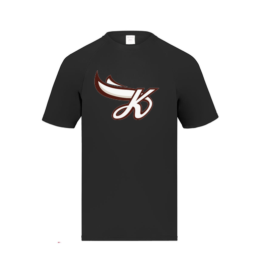 [2790.080.S-LOGO2] Men's Smooth Sport T-Shirt (Adult S, Black, Logo 2)