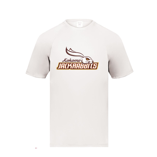 [2790.005.S-LOGO1] Men's Smooth Sport T-Shirt (Adult S, White, Logo 1)