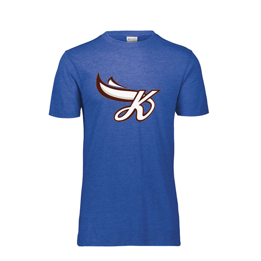 [FTSCUBNV-AS-LOGO2] Decker Men's Tri-Blend T-Shirt - Short Sleeve (Adult S, Navy, Logo 2)