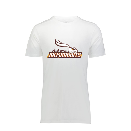 [FTSCUBWH-YS-LOGO1] Decker Youth Tri-Blend T-Shirt - Short Sleeve (Youth S, White, Logo 1)