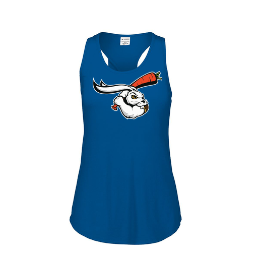[3078.U55.S-LOGO3] Ladies Tri Blend Tank Top (Female Adult S, Royal, Logo 3)