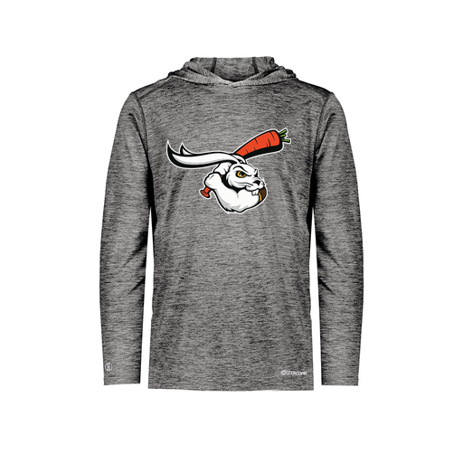 [CUS-DFW-CHGHOOD-PER-LSL-BLK-YS-LOGO3] Youth Charge Hoodie (Youth S, Black, Logo 3)