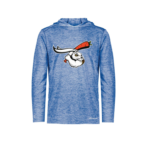 [FOLHCGRY-YS-LOGO3] Decker Youth Charge Hoodie (Youth S, Royal, Logo 3)