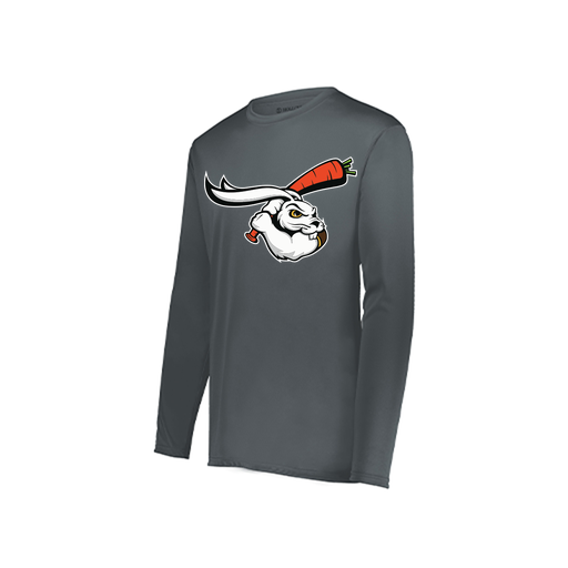 [222822.059.XS-LOGO3] Men's LS Smooth Sport Shirt (Adult XS, Gray, Logo 3)