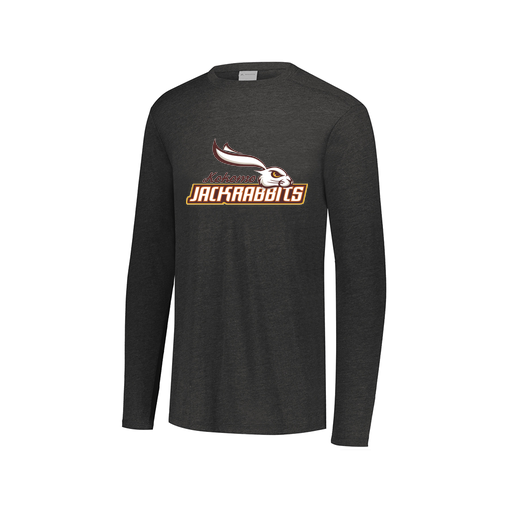 [FTLCUBBK-AXS-LOGO1] Decker Men's Tri-Blend T-Shirt - Long Sleeve (Adult XS, Black, Logo 1)