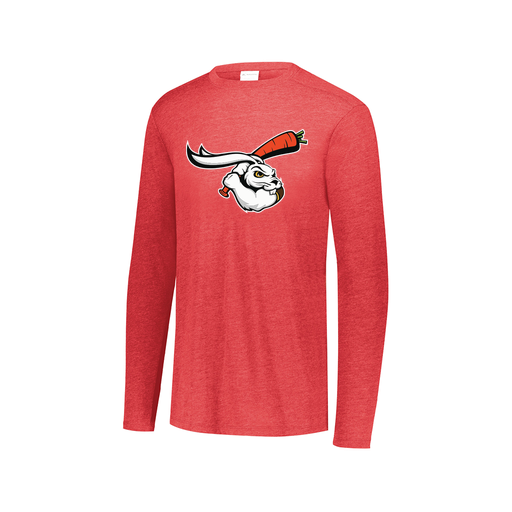 [3075.V96.XS-LOGO3] Men's LS Ultra-blend T-Shirt (Adult XS, Red, Logo 3)