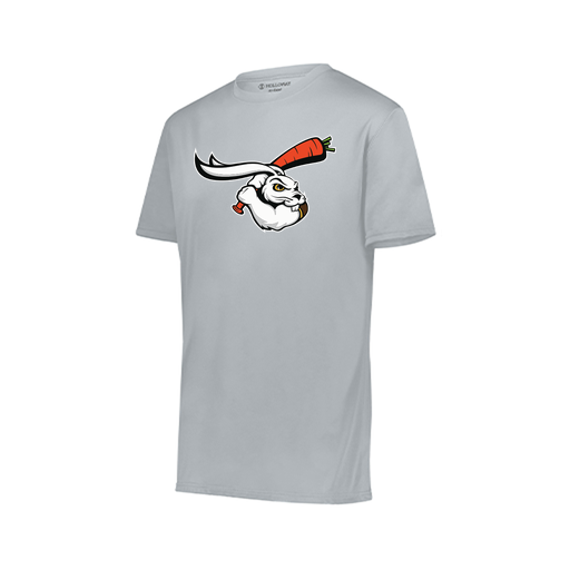 [222819.099.XXS-LOGO3] Youth Movement Dri Fit Shirt (Youth XXS, Silver, Logo 3)