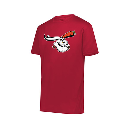 [222819.083.XXS-LOGO3] Youth Movement Dri Fit Shirt (Youth XXS, Red, Logo 3)