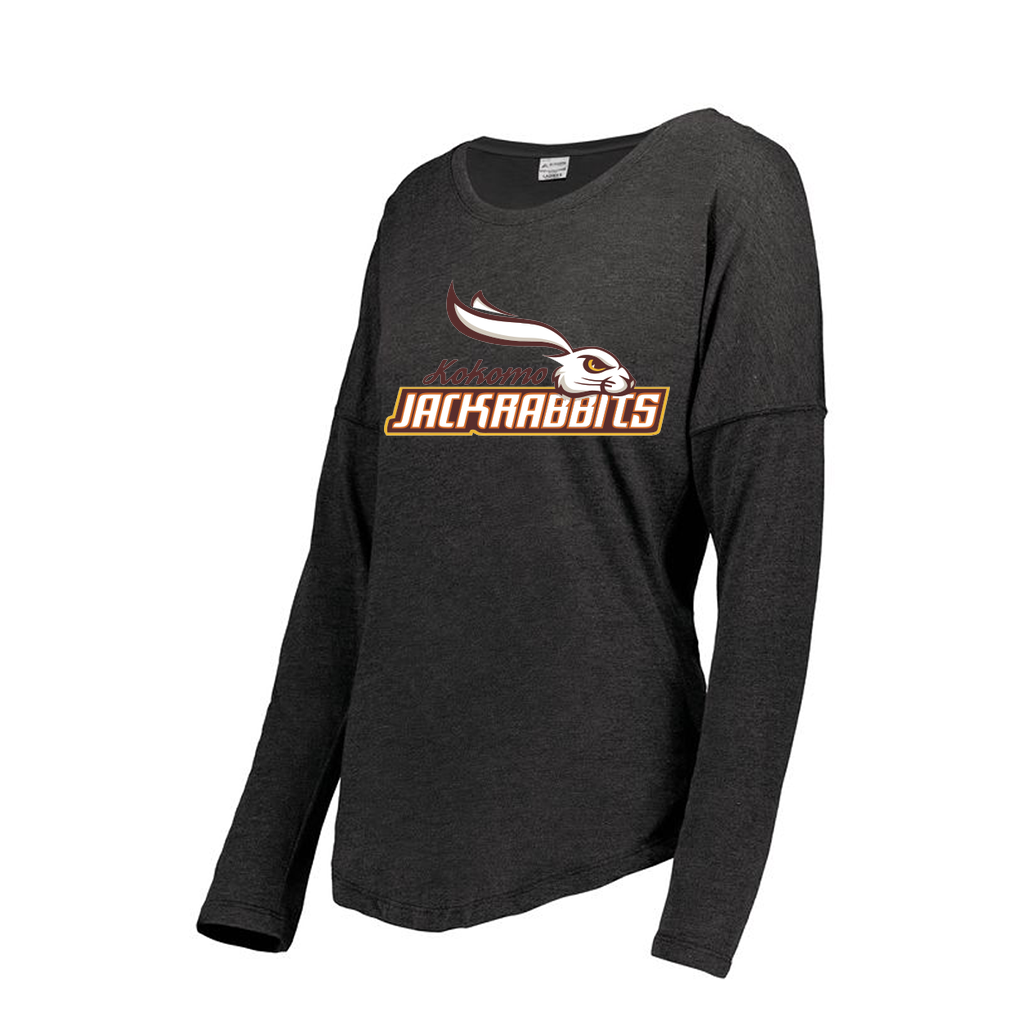 Decker Women's Tri-Blend T-Shirt - Long Sleeve